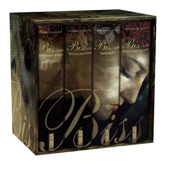 Bella und Edward: Biss 1-4 im Schuber: Bella und Edward: Bd. 1-4. Biss zum Morgengrauen/Biss zur Mittagsstunde/Biss zum Abendrot/Biss zum Ende der Nacht