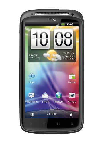 HTC Sensation Smartphone (Android OS, 1.2 GHz dual core Prozessor, 8 MP Kamera) schwarz