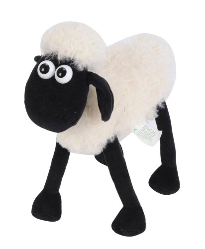 Giochi Preziosi 70004491 - Shaun das Schaf Plüschfigur mit Wackel-Funktion, 26 cm