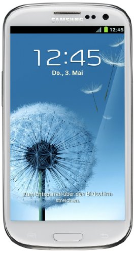 Samsung Galaxy S III I9300 Smartphone 32GB (12,2 cm (4,8 Zoll) HD Super-AMOLED-Touchscreen, 8 Megapixel Kamera, Android 4.0) ceramic-white