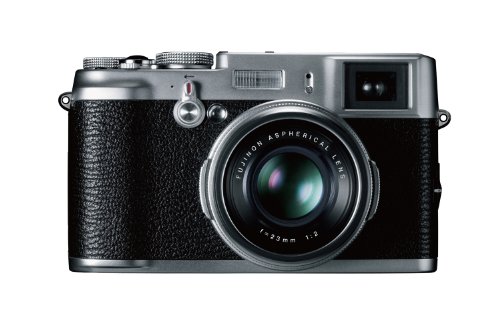 Fujifilm X100 Digitalkamera (12 Megapixel, 7,1 cm (2,8 Zoll) Display, HDMI, F 2.0) inkl. FUJINON-Objektiv mit Festbrennweite F2 23mm