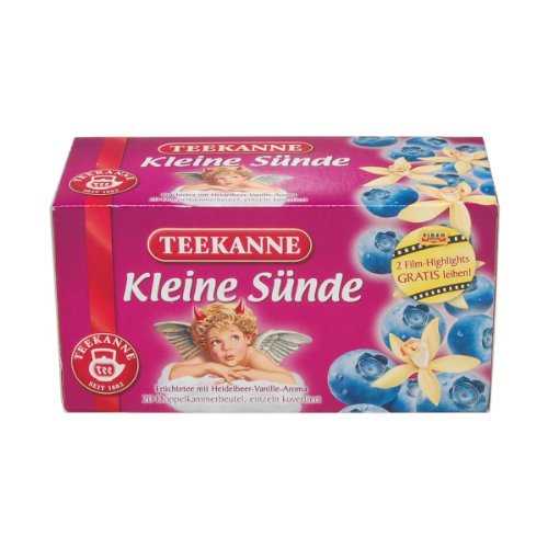 Teekanne GmbH & Co. KG: Teekanne Früchtetee - Kleine Sünde - 1 Packung à 20 B...