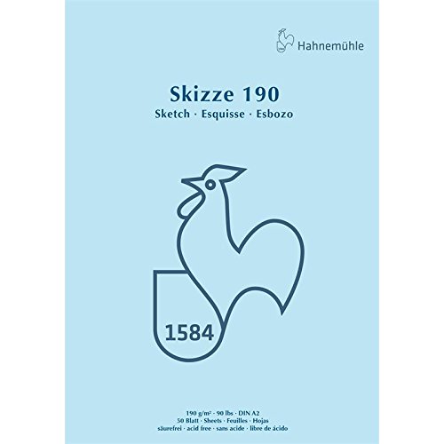 Hahnemühle Skizzenblock 190g Din A2 50 Blatt
