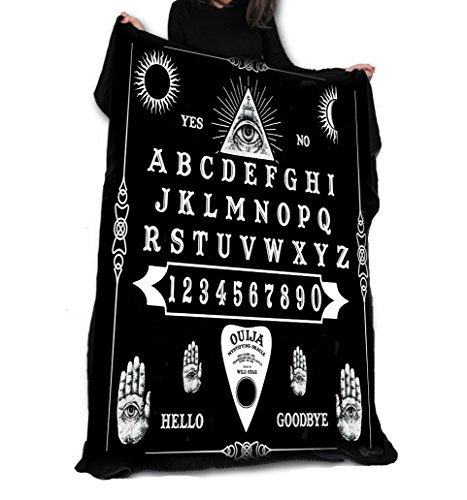 OUIJA Fleece Decke / Wurf / Wand Tapisserie 147cm x 147cm